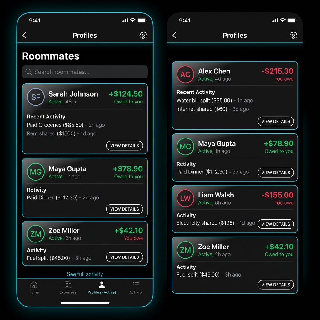 Profiles View